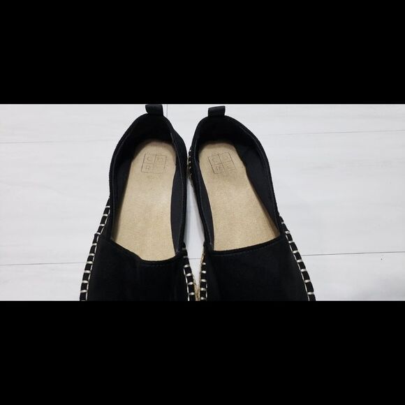 𝅺black Canvas Flats - Picture 6 of 8